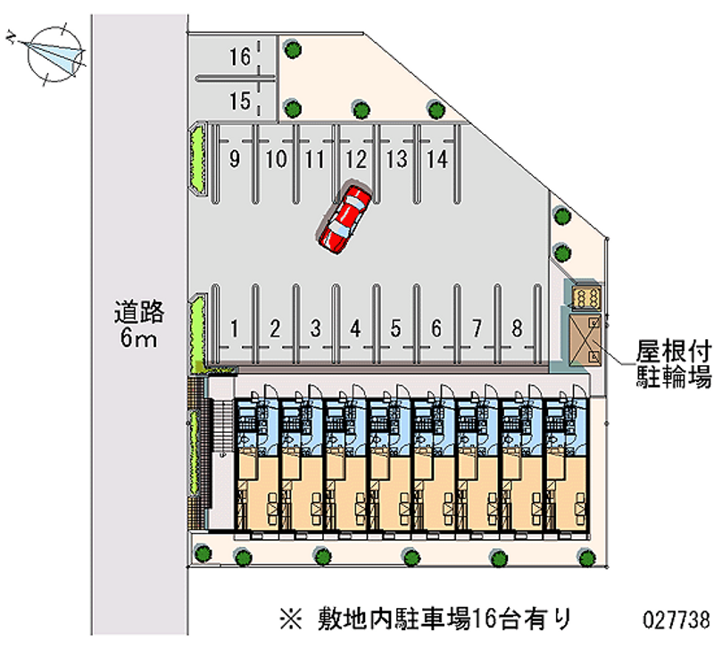 27738 Monthly parking lot