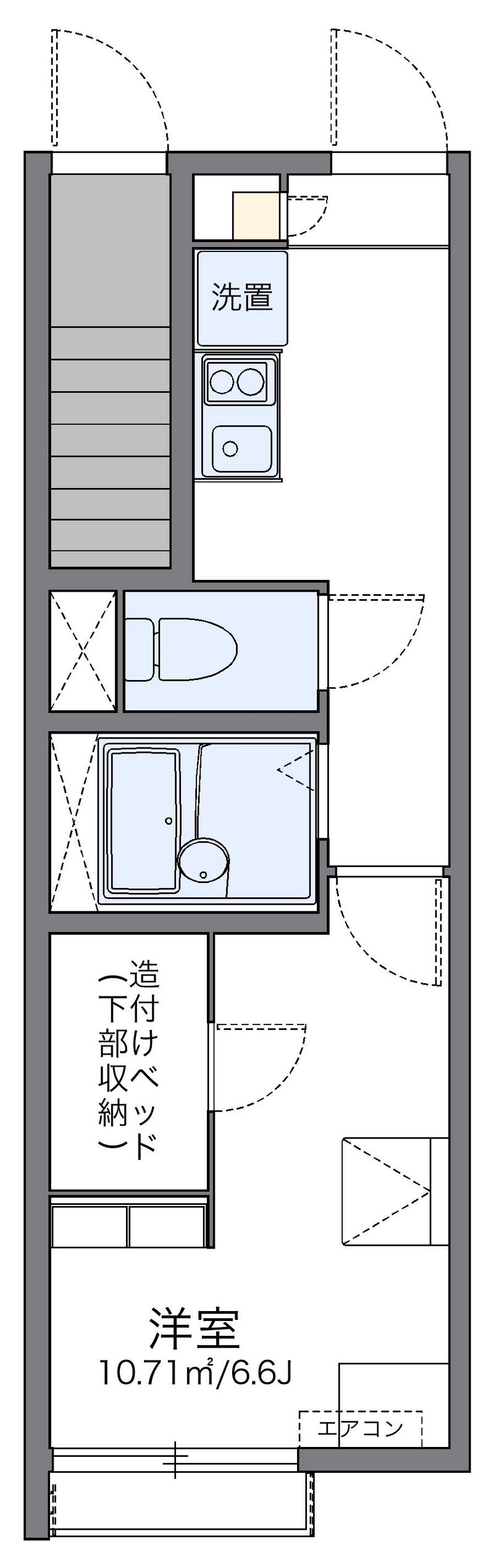 レオネクスト稲西 間取図