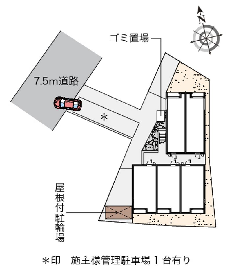 クレイノラ　ルーチェ 配置図