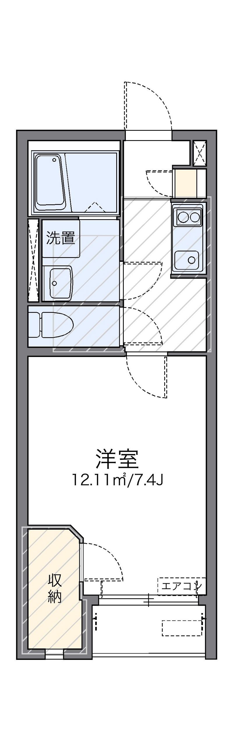 レオネクストサニープレイス 間取図