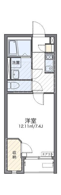 レオネクストサニープレイス 間取り図