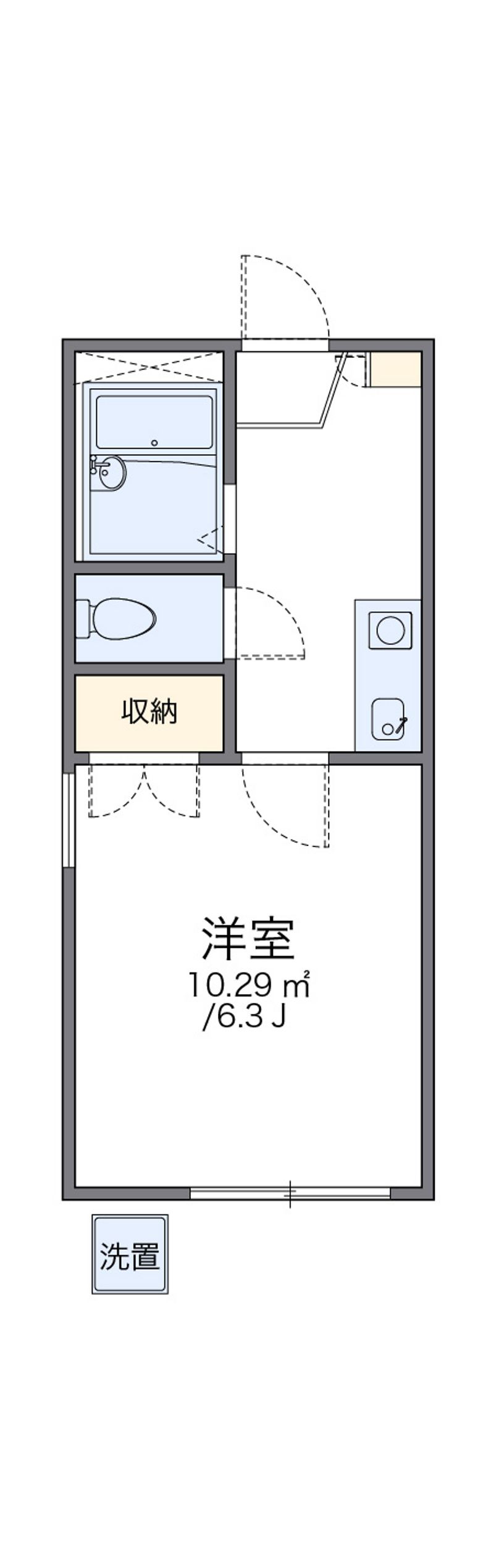 レオパレス師岡 間取り