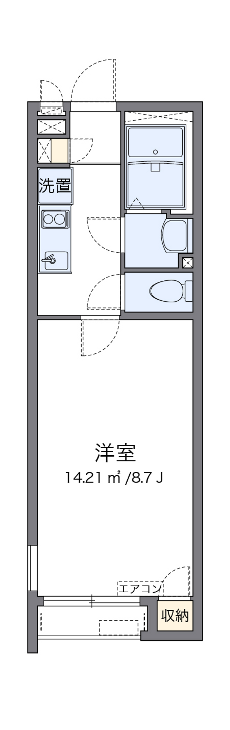 CLEINO Shinmeikaku Floor plan