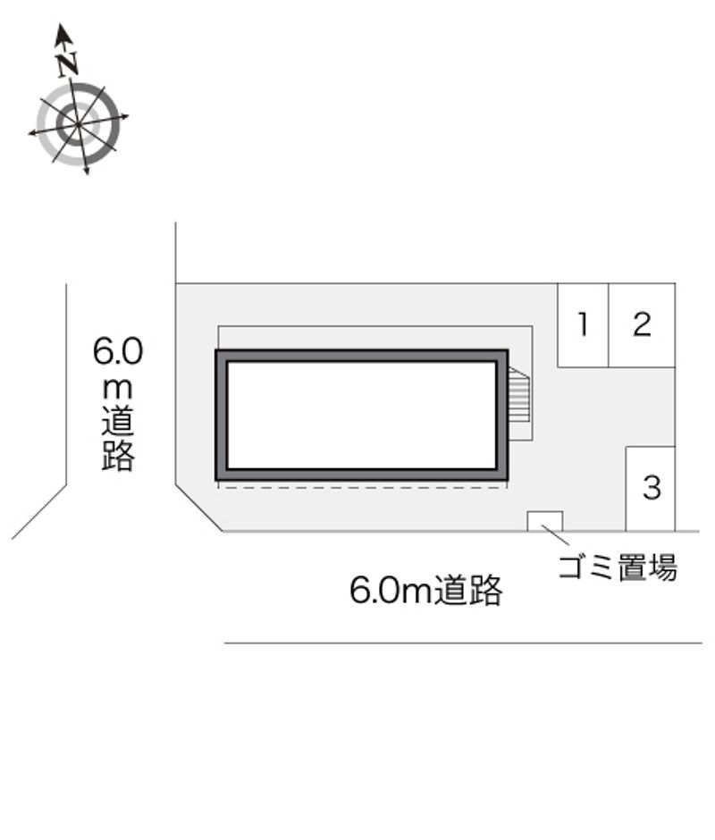 レオパレスヴァーグ 配置図