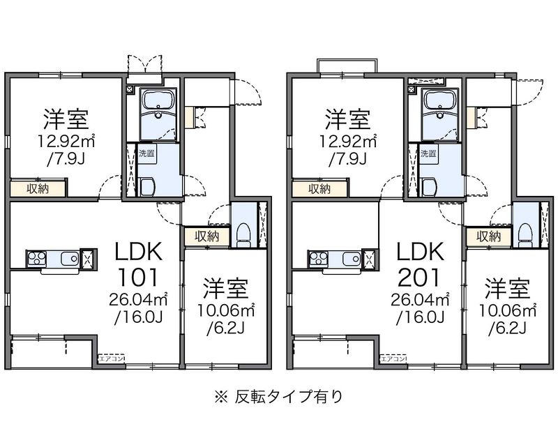 レオネクスト春日岡ヴィータ 間取図