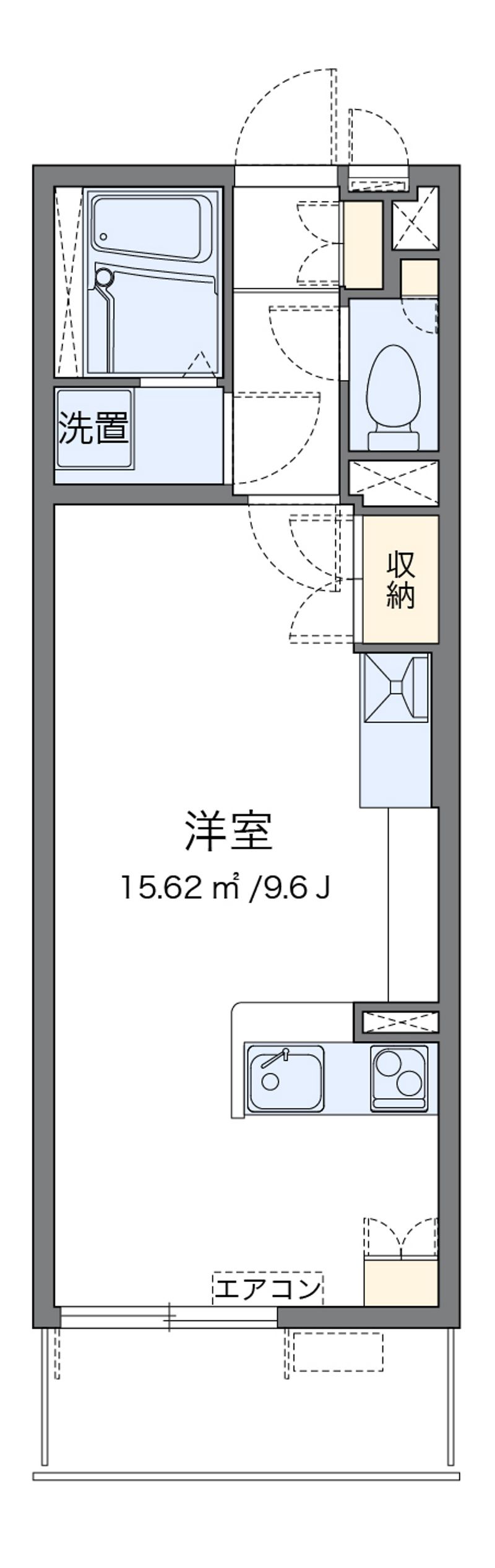 レオネクストレーヴ 間取図
