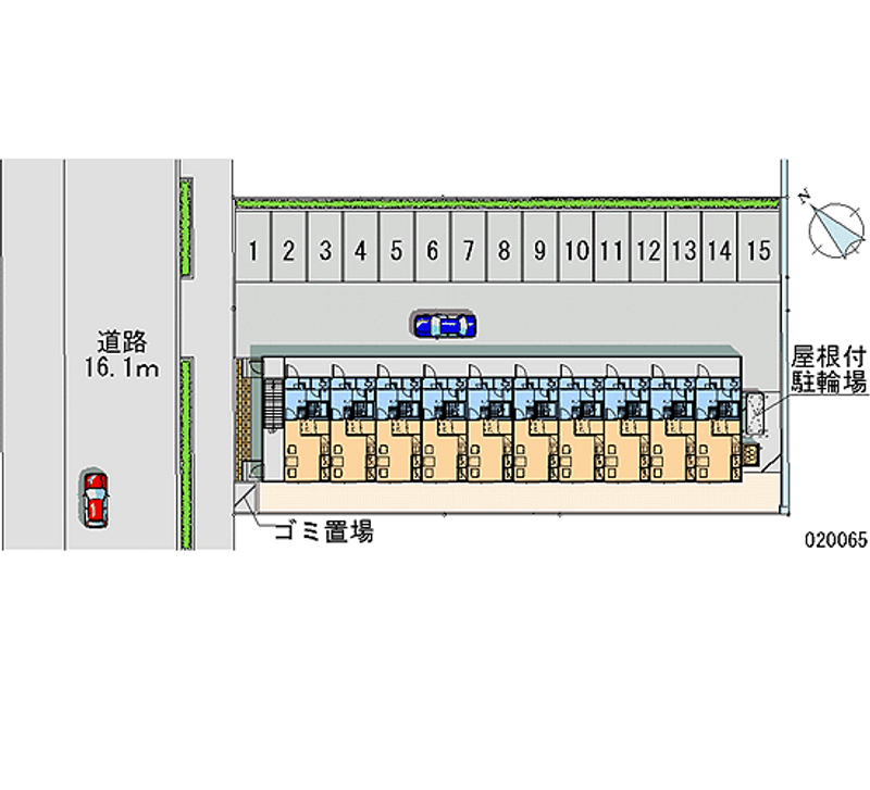 20065 Monthly parking lot