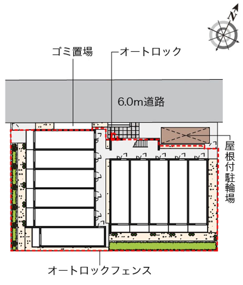 クレイノクーラ　ルガル 配置図