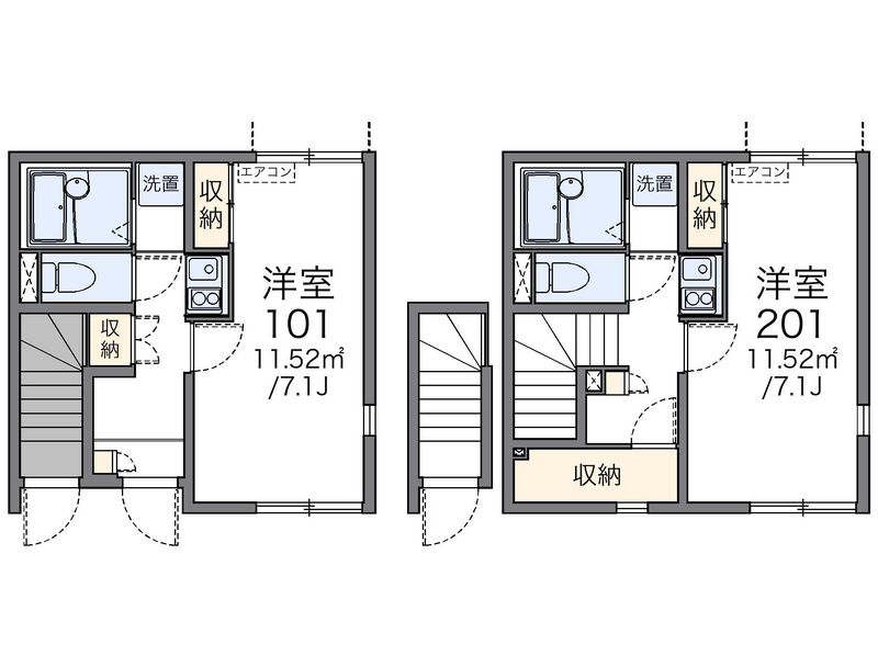 レオネクスト三宮 間取図