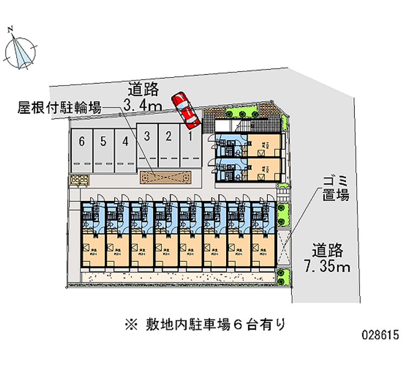 28615 Monthly parking lot