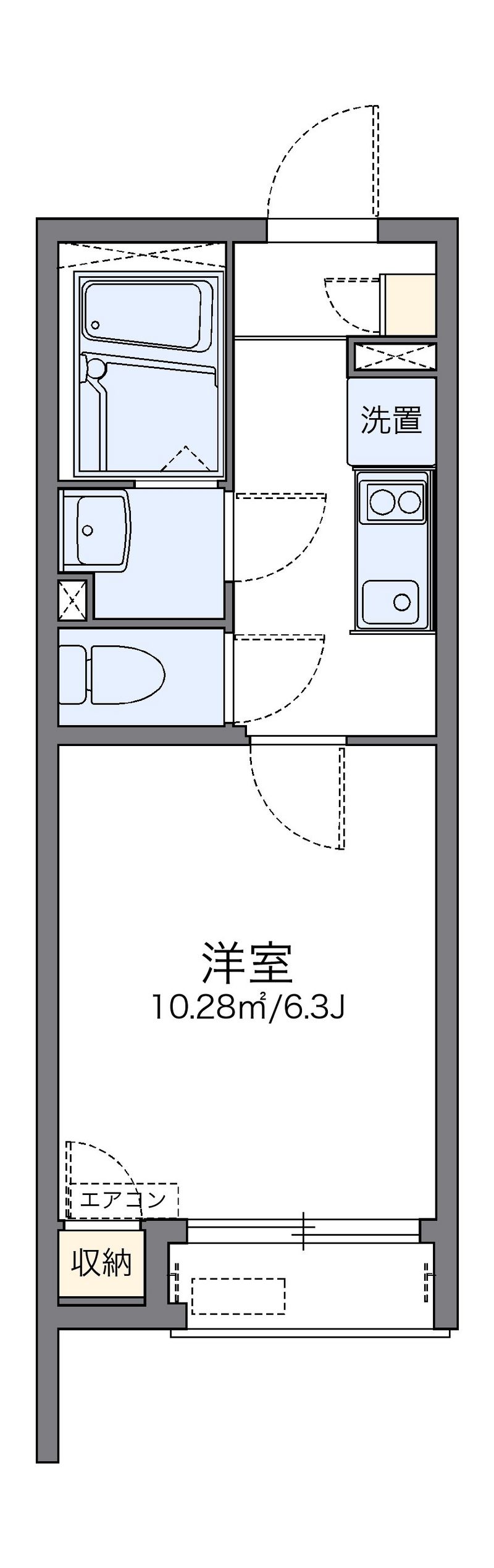 レオネクスト東海Ⅰ 間取り
