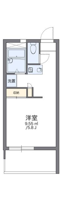 レオパレスＴＳＵＫＩＪＩ 間取り図