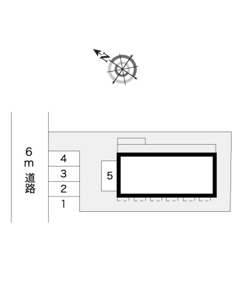 レオパレスチェリーブロッサムズ 配置図