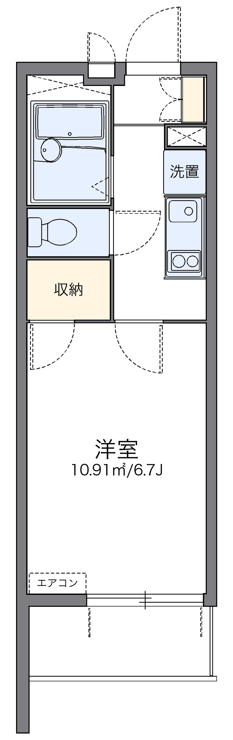 leopalace Toumei Floor plan