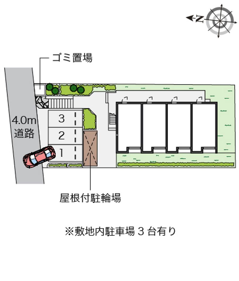 レオネクストグリーンヒルズ鳴海 配置図