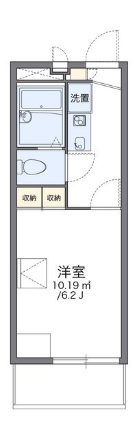 レオパレスゴールドフォルム 間取り図