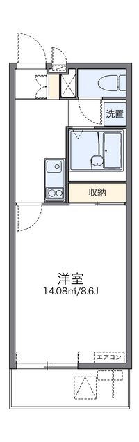 レオネクストリバーシティ本町 間取り図