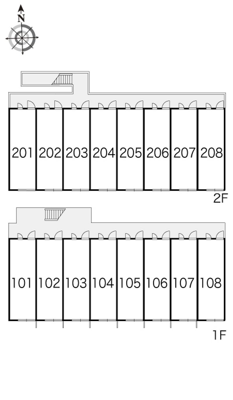 レオパレスｊｕｌｉｏ 間取配置図