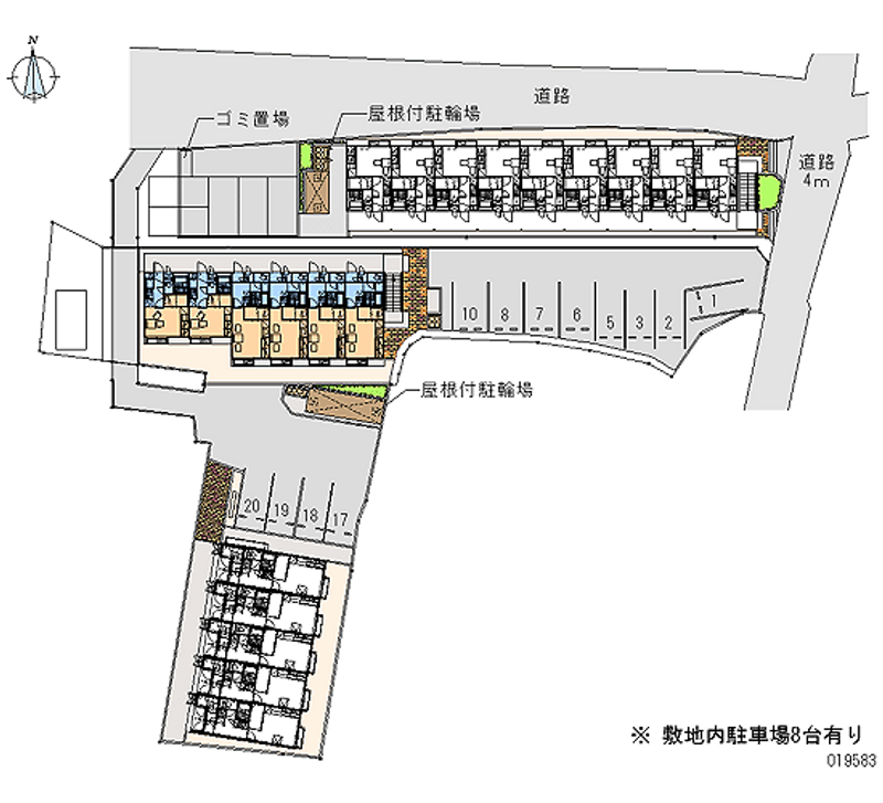 19583月租停車場