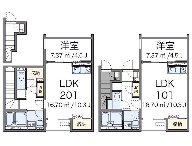 クレイノジニア 間取り