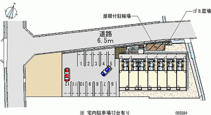 55584月租停车场