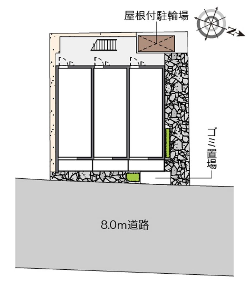 クレイノフェリス 配置図
