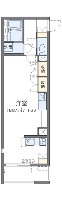 レオネクストひだまりⅡ 間取り図