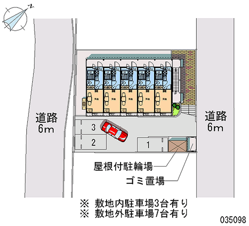 レオパレスＡＹＡ 月極駐車場