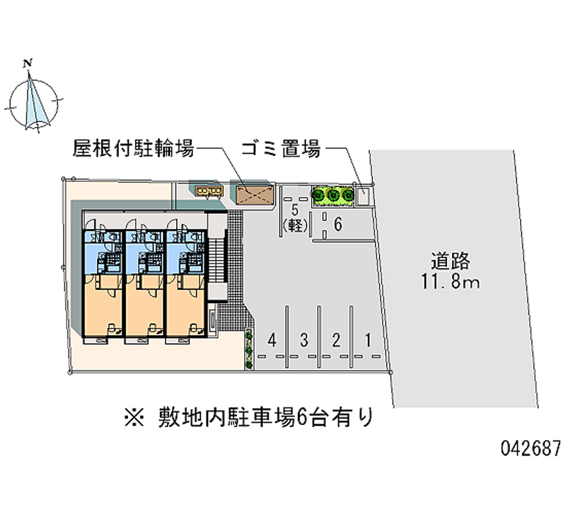 42687月租停车场