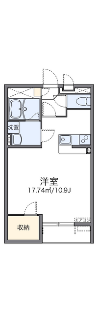 レオネクストディアコート京田辺 間取り図