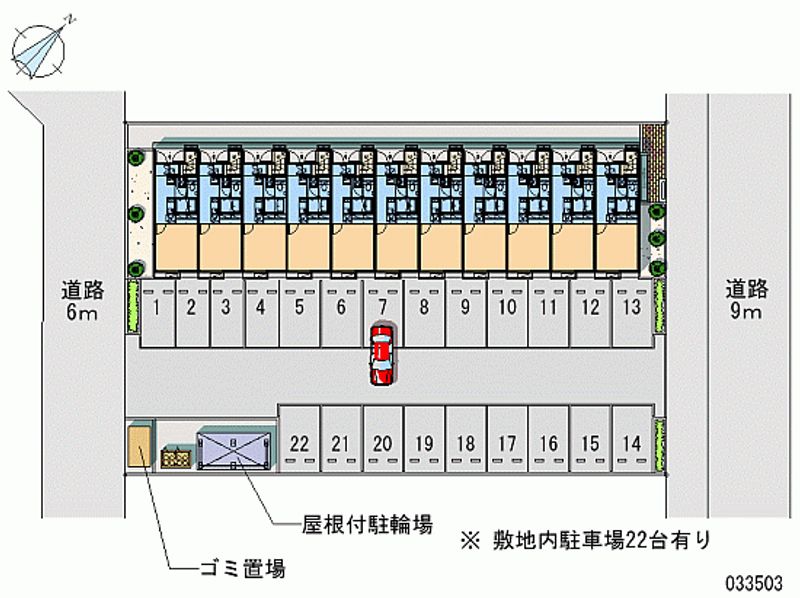 レオパレス白石蔵王 月極駐車場