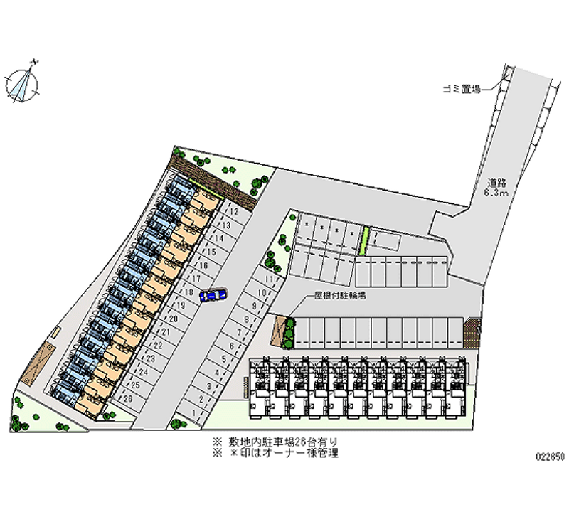 22650 bãi đậu xe hàng tháng