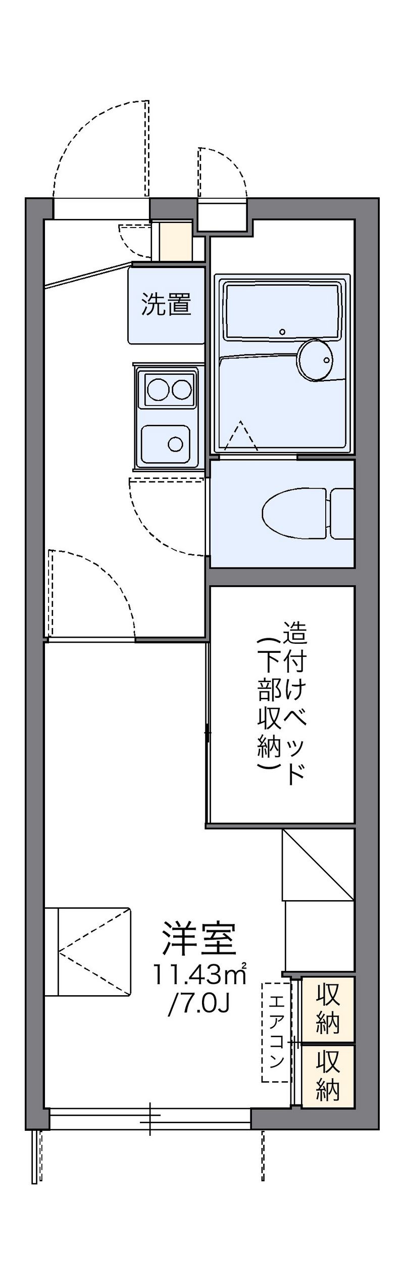 leopalace Freesia Floor plan