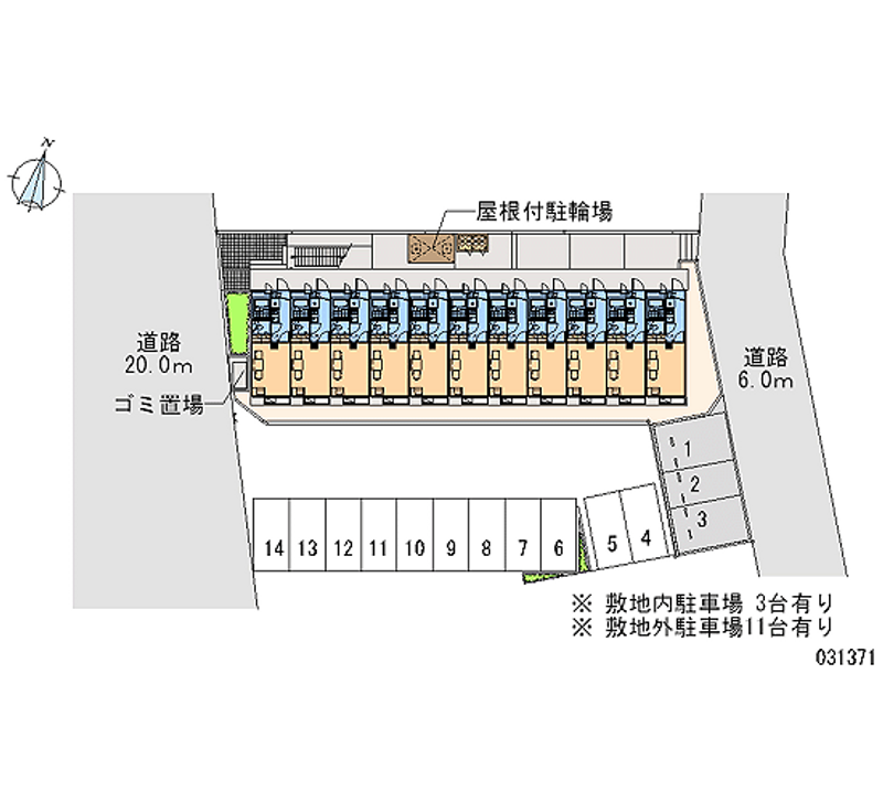 31371月租停车场