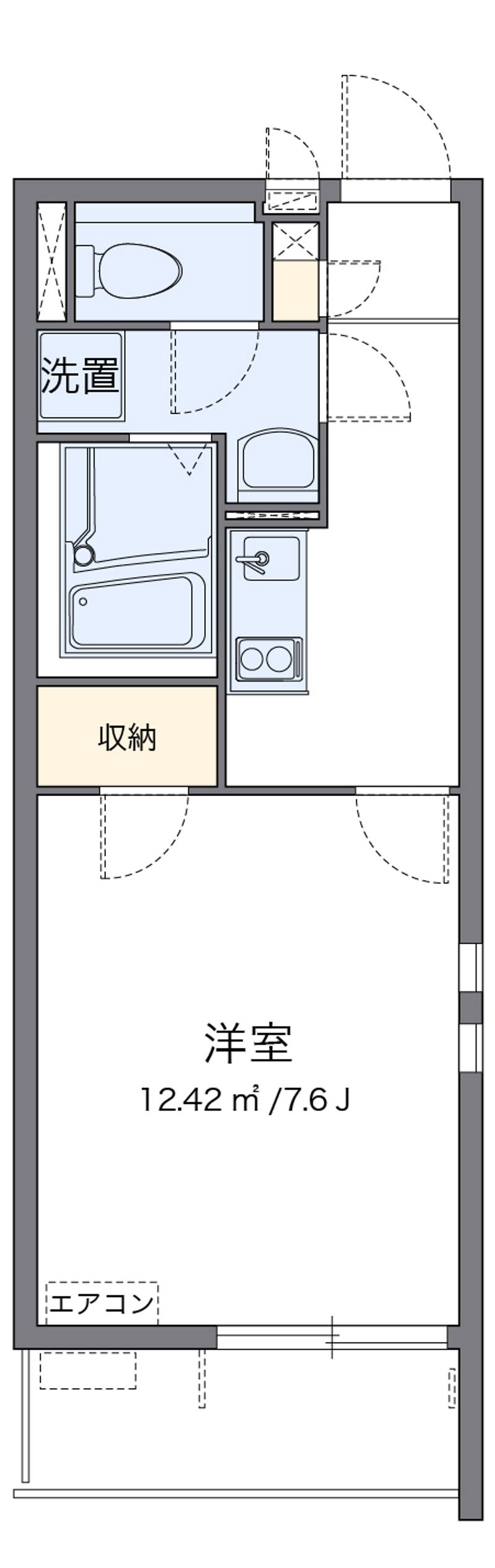 クレイノベラカーサ 間取図