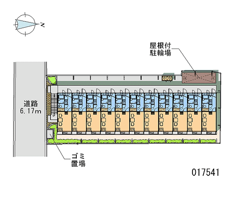 レオパレス伸和 区画図