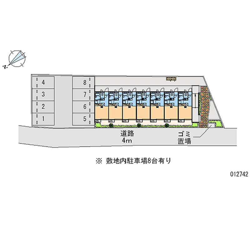 12742月租停車場