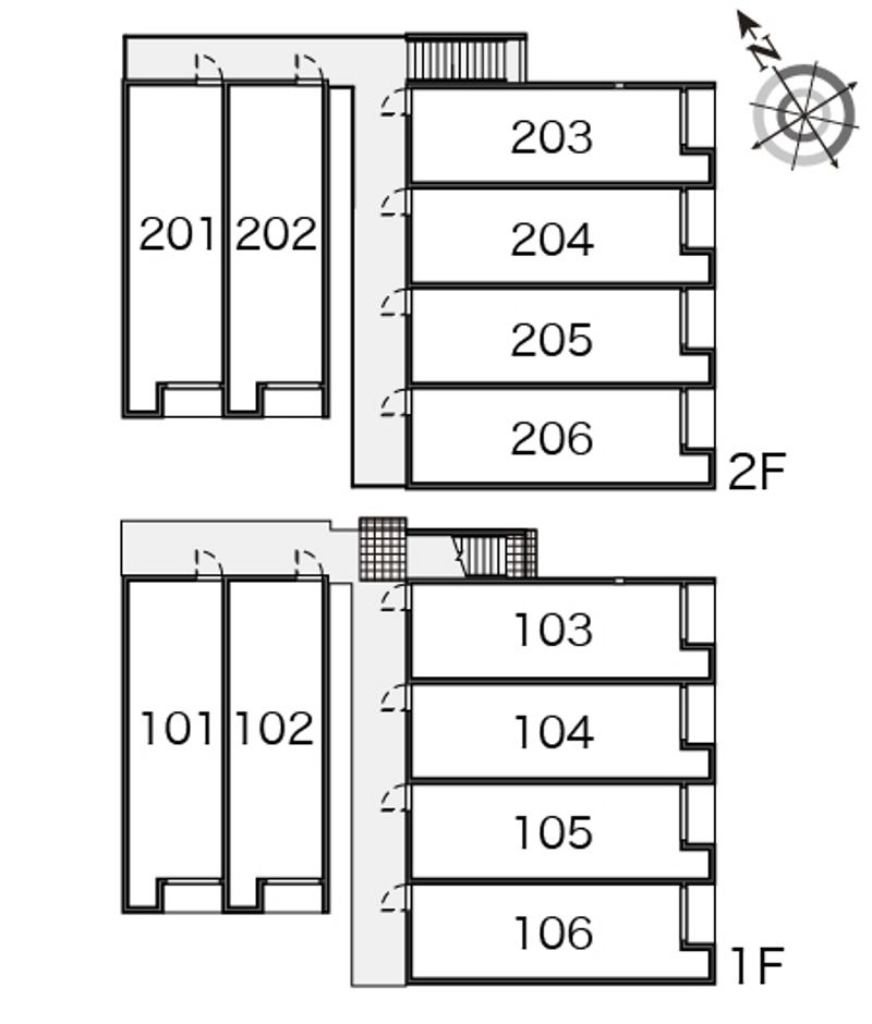 レオネクスト曙 間取配置図