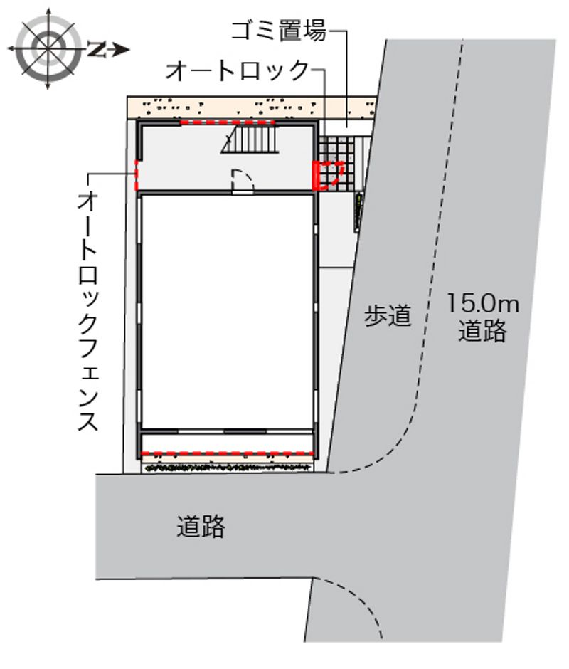 クレイノチガヤ 配置図