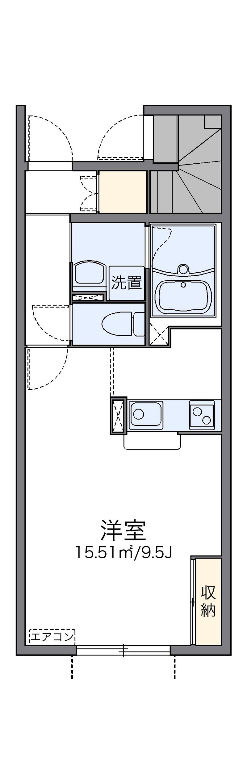 レオネクストアビテ 間取図