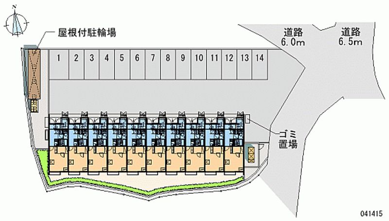 レオネクストラフィーネ加東 月極駐車場