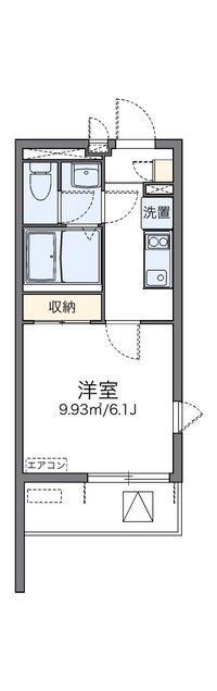 レオネクストアブリール天満 間取り図