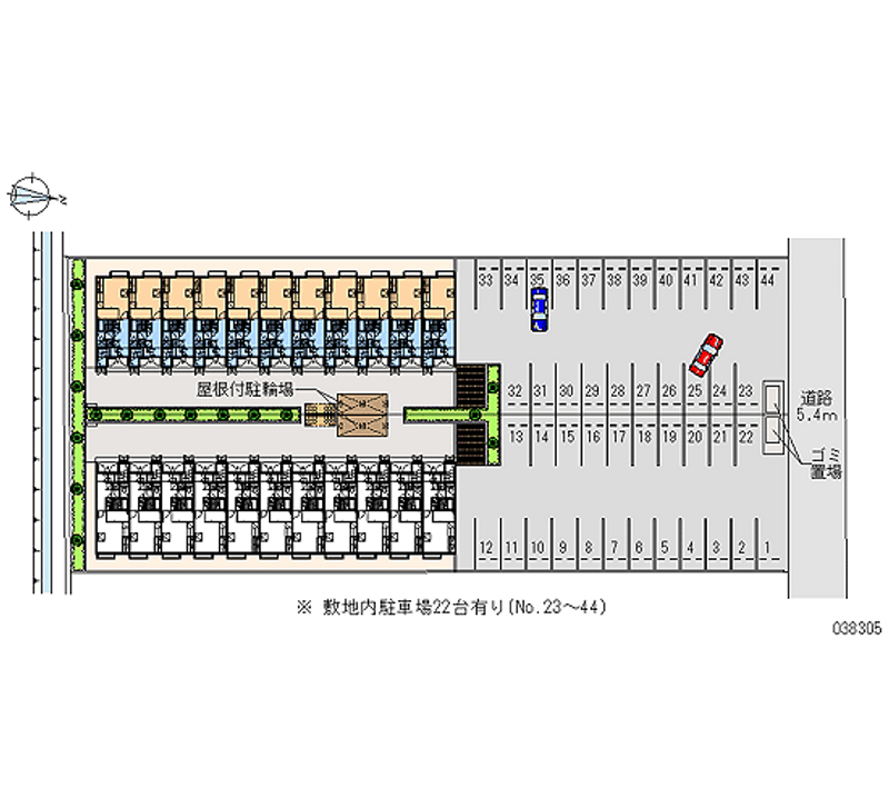 38305 bãi đậu xe hàng tháng