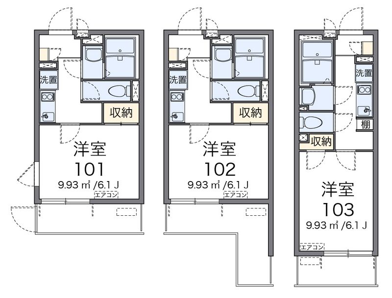 クレイノパークサイド桜 間取り
