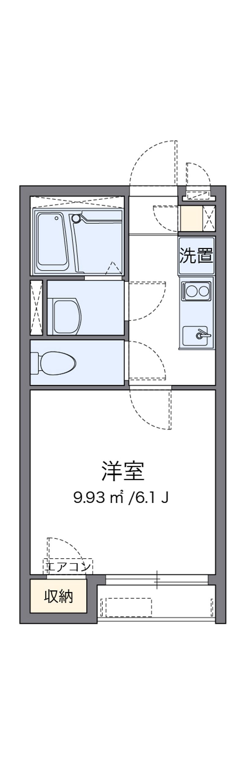クレイノカトレア 間取図