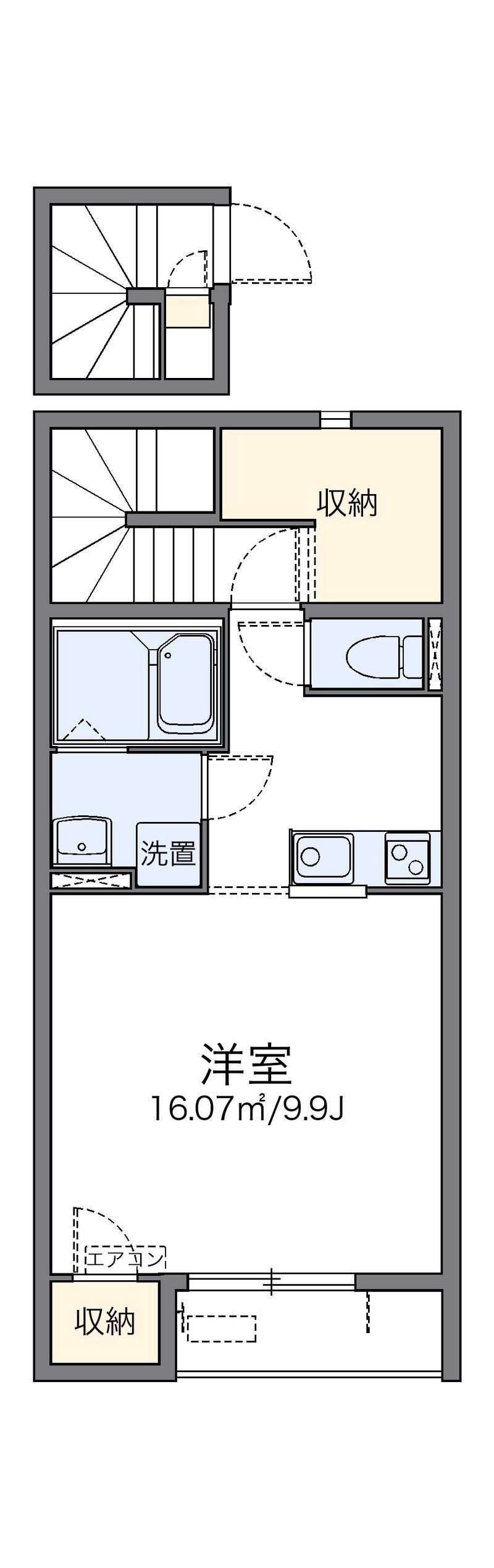 レオネクストたからＣ 間取図