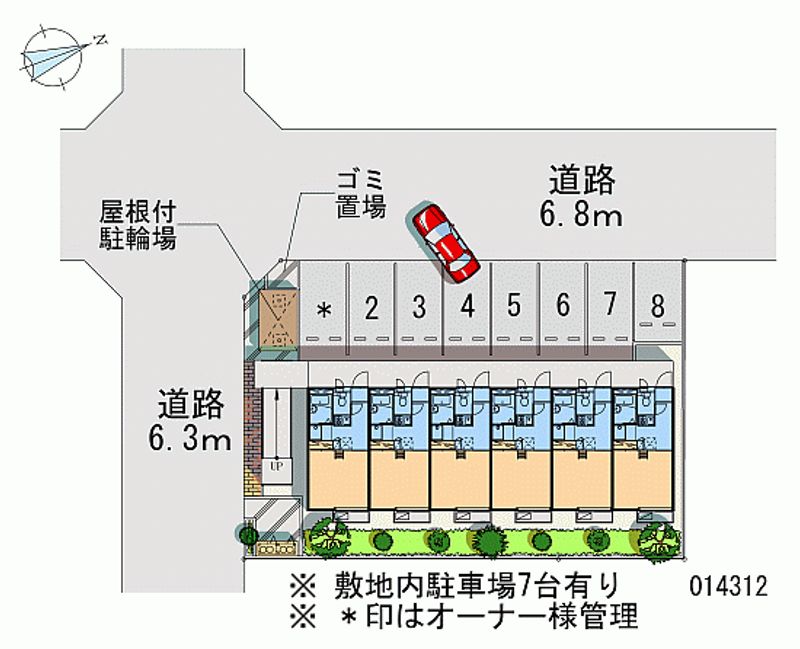 14312 Monthly parking lot