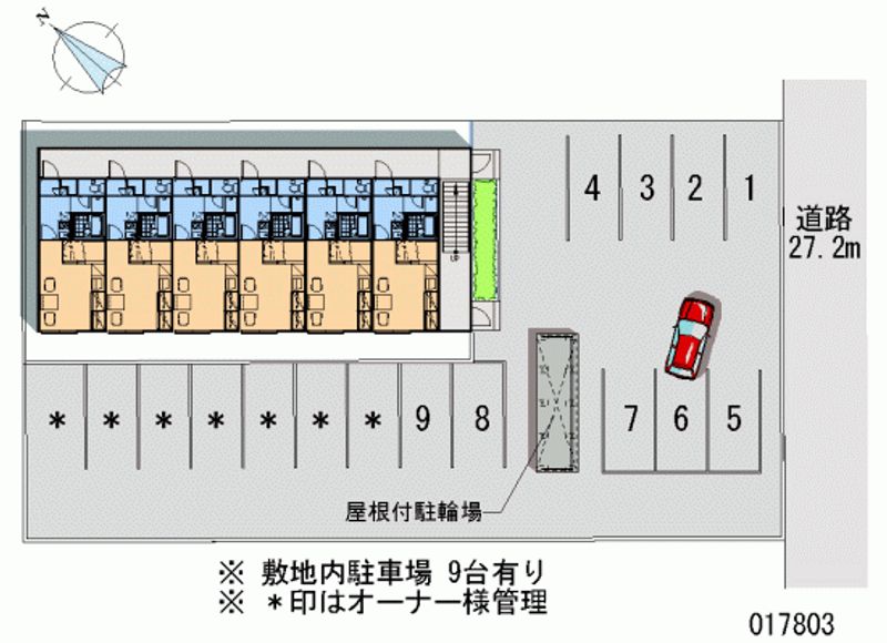 17803月租停車場