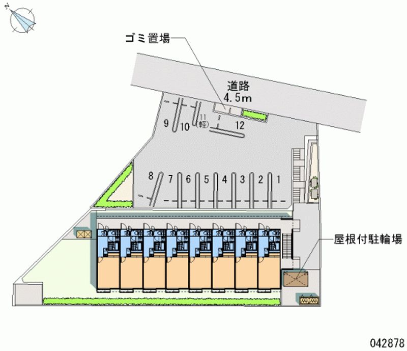 レオネクストゆずり葉の里上野山 月極駐車場