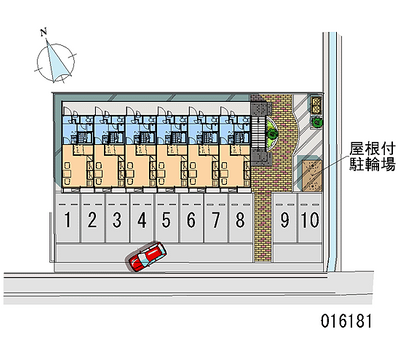 16181 Monthly parking lot